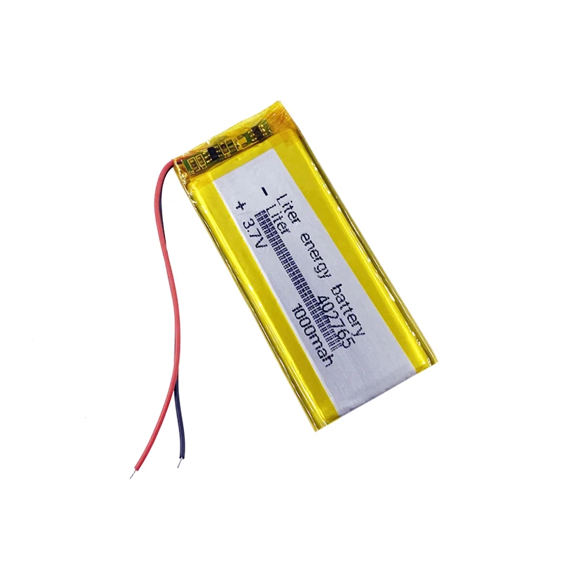 lipo battery 3.7V 402765 1000mah Polymer Lithium Li Ion Rechargeable Battery Durable