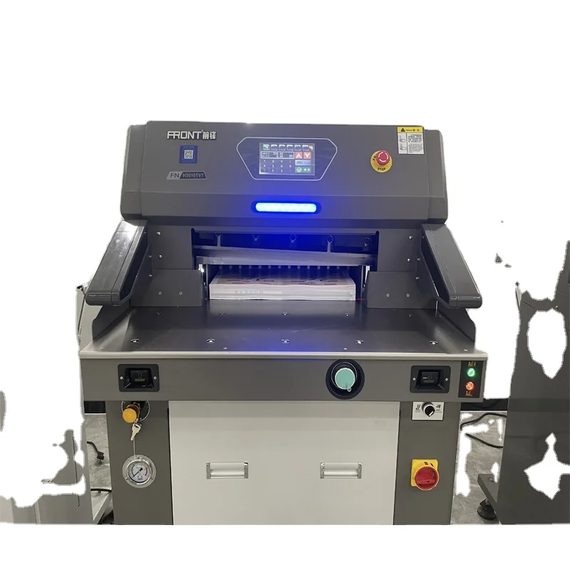 FRONT H5010L Guillotine cutters Variable Frequency Hydraulic Programmed Paper Cutting Machine CE ISO Certified