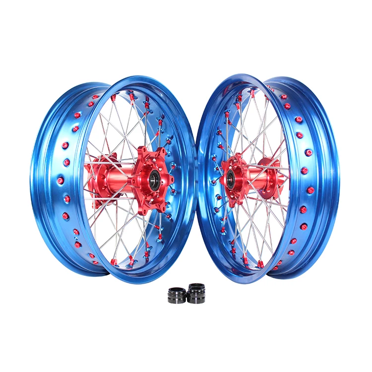 Hot Sale  OEM CNC Motorcycle PartsFor Supermoto Spoke Wheel Sets