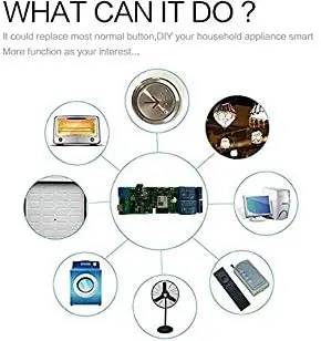  Обновленный беспроводной смарт-переключатель с Wi-Fi самоблокирующийся релейный модуль «сделай сам» для открывания Гаражных дверей (приложение Smart Life