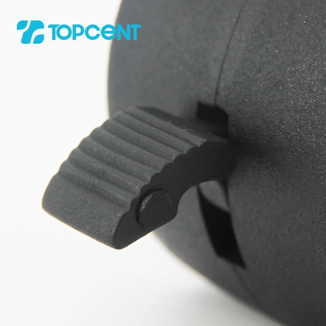 TOPCENT lock design furniture caster wheel nylon wheels castors plate roller casters wheels for furniture