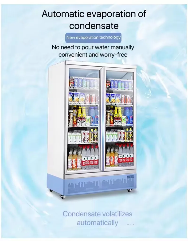 slid door 3-year warranty Cola Glass Door Supermarket Beverage Showcase Pepsi Display Cooler Drink Refrigerator fridge