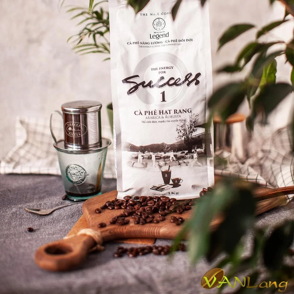 Best selling coffee beans ever - Trung Nguyen Legend Coffee Vietnam - Trung Nguyen Legend Success 1 mixed Arabica and Robusta