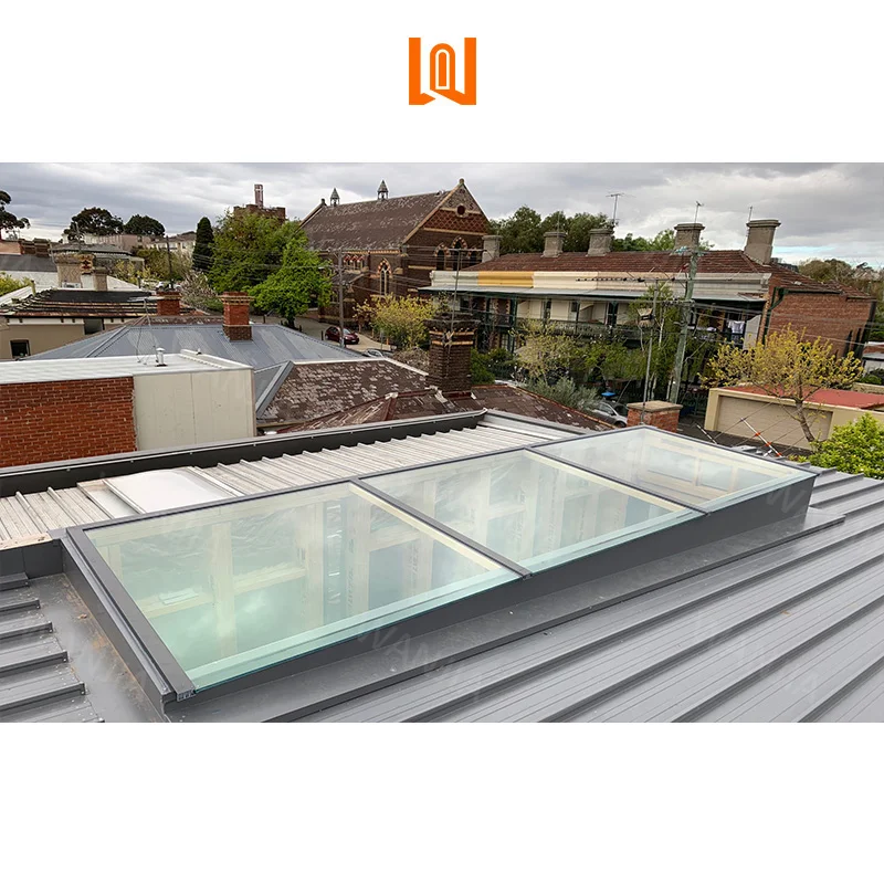 Factory Direct Residential Villa Solar Electric Aluminum Skylight Waterproof Roof Window Glass Roof Window Skylight