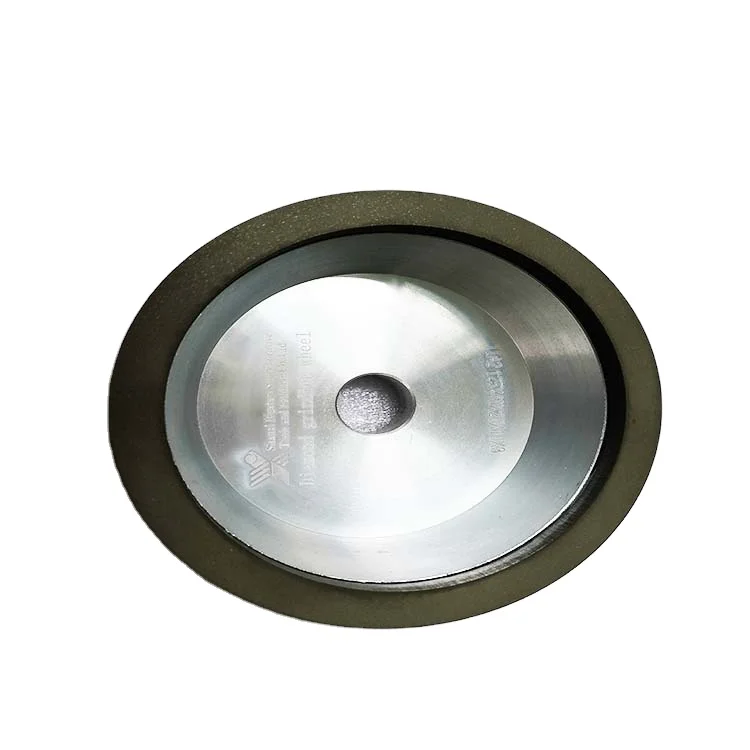 11A2 dish type resin bond diamond grinding wheel grinding stainless steel tungsten carbide tools
