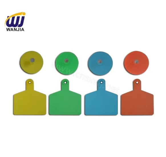 WJ401  Large supply Livestock large Ear Tags for Cow Sheep Pigs GPS Visual Tracking Animal ID