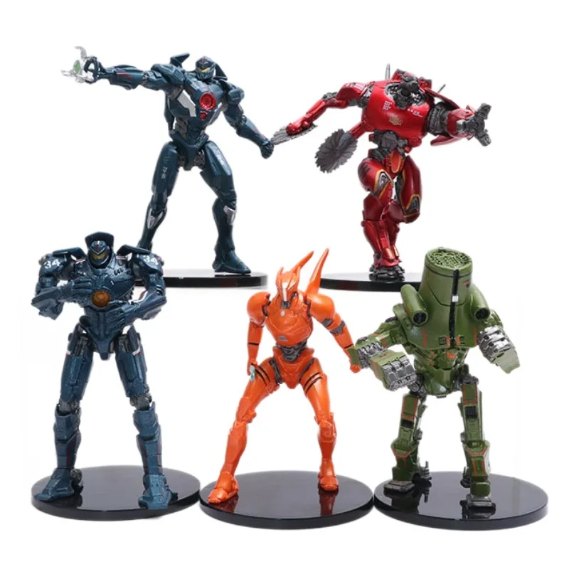 PacifiC Mech Warrior Dangerous Wanderer Storm Crimson Action Figure Toy Model Doll Case Car Ornament