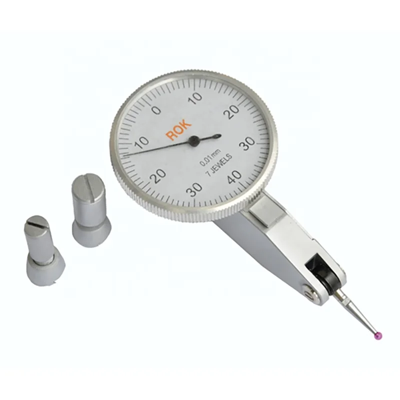 ROKTOOLS 38 mm Bezel with Extra Long Contact Point DTI Gauge 29mm Dial Test Indicator