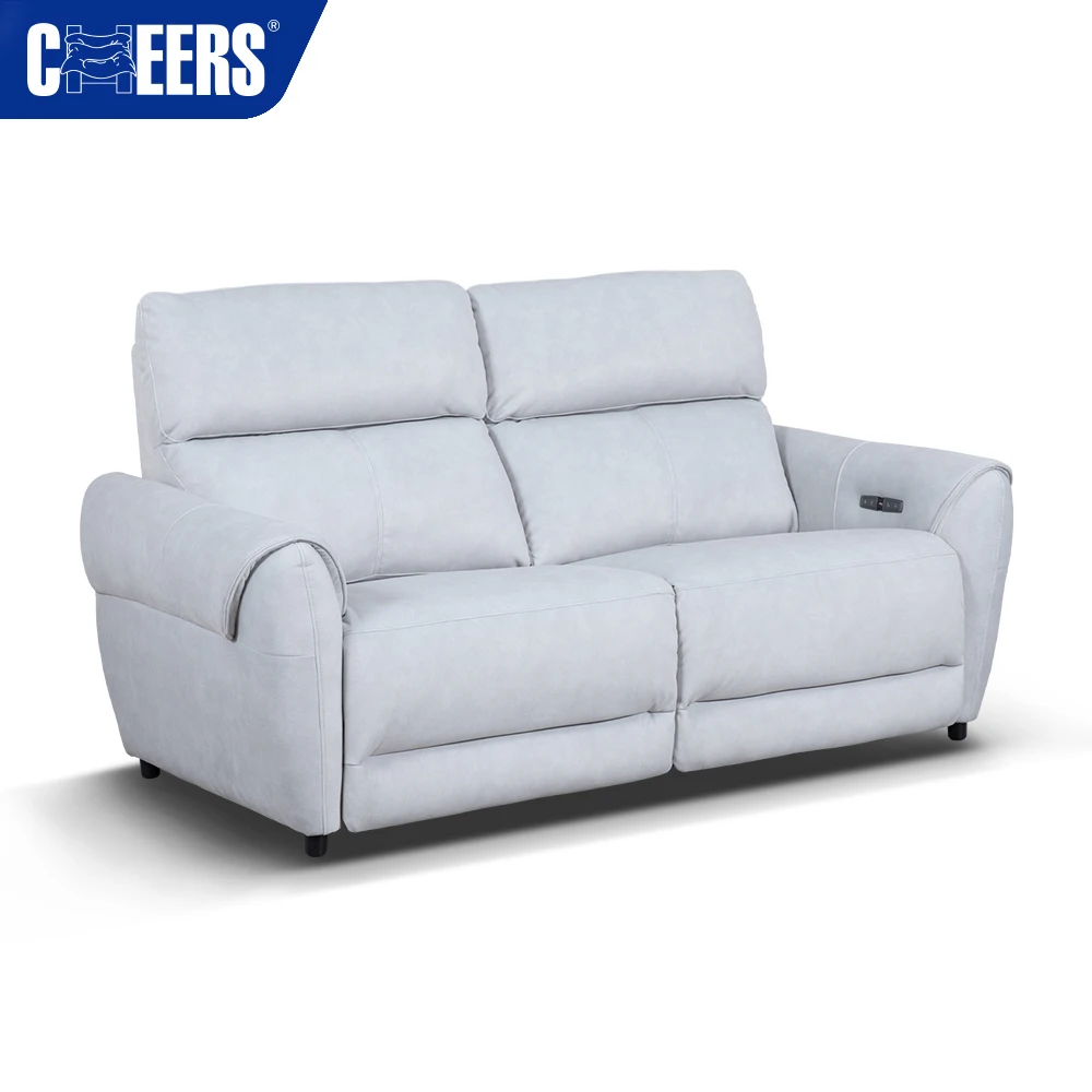 CHEERS Luxury Living Room Sofa Set Furniture Sectional Recliner Sofa Comfortable Fabric 2 Seats Customizable Combination Couch