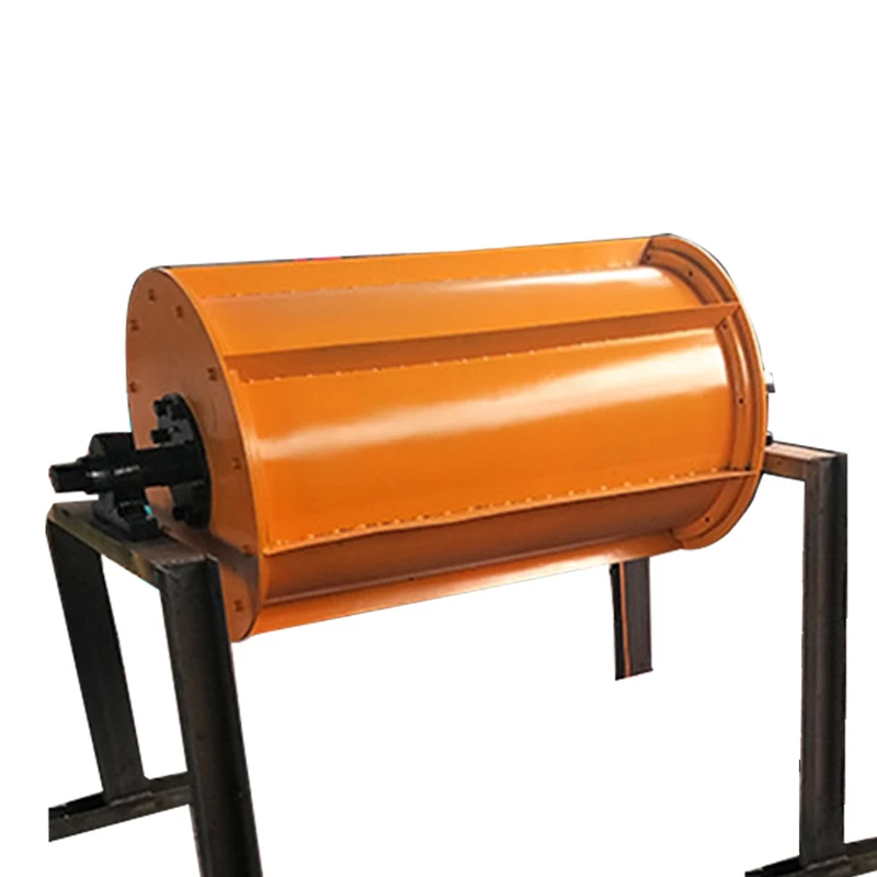 strong powerful  iron ore permanent magnetic drum separator for iron ore