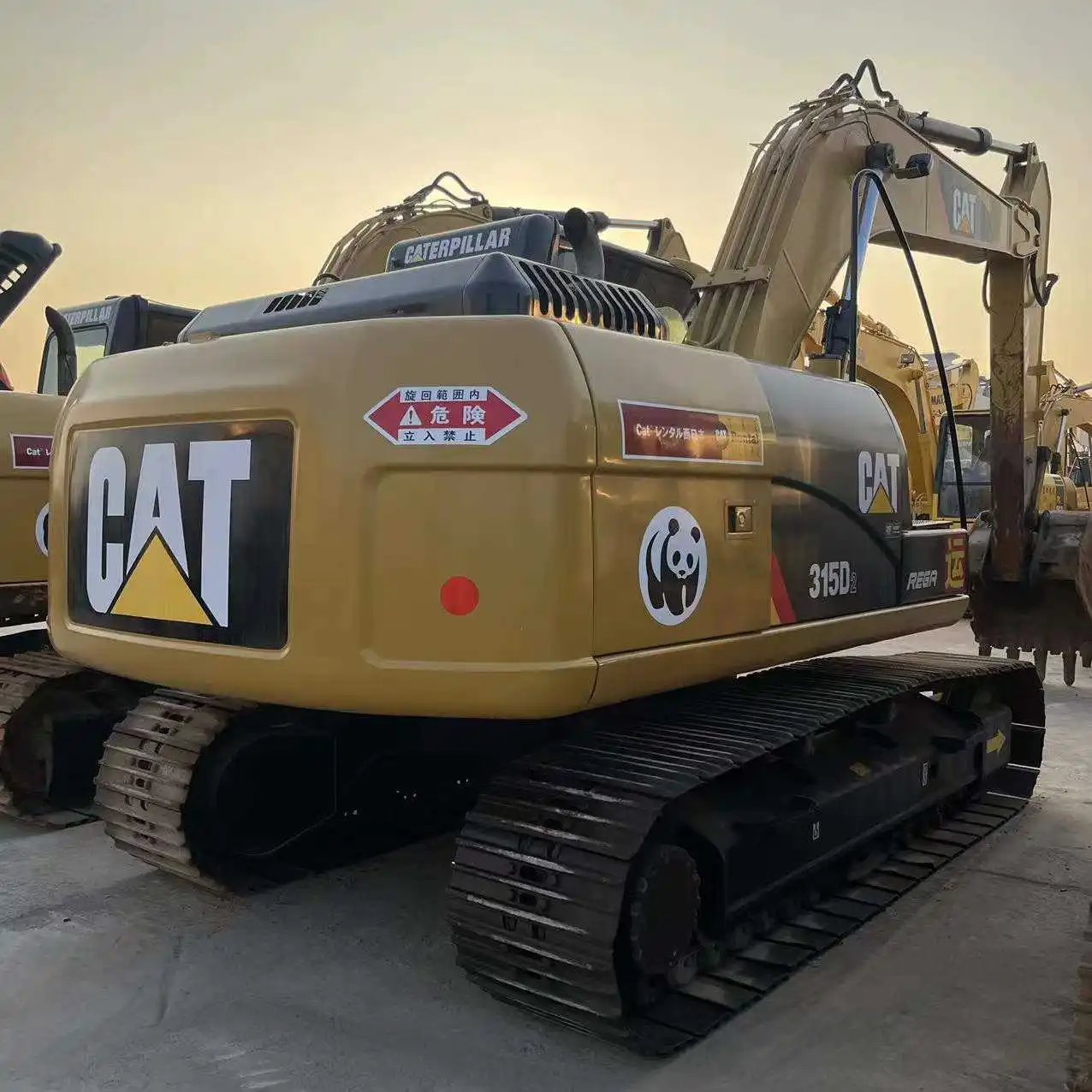 Сертифицированный подержанный экскаватор CAT 315D2 15 т средняя строительная техника одобрено EPA CE с основными компонентами насос для двигателя