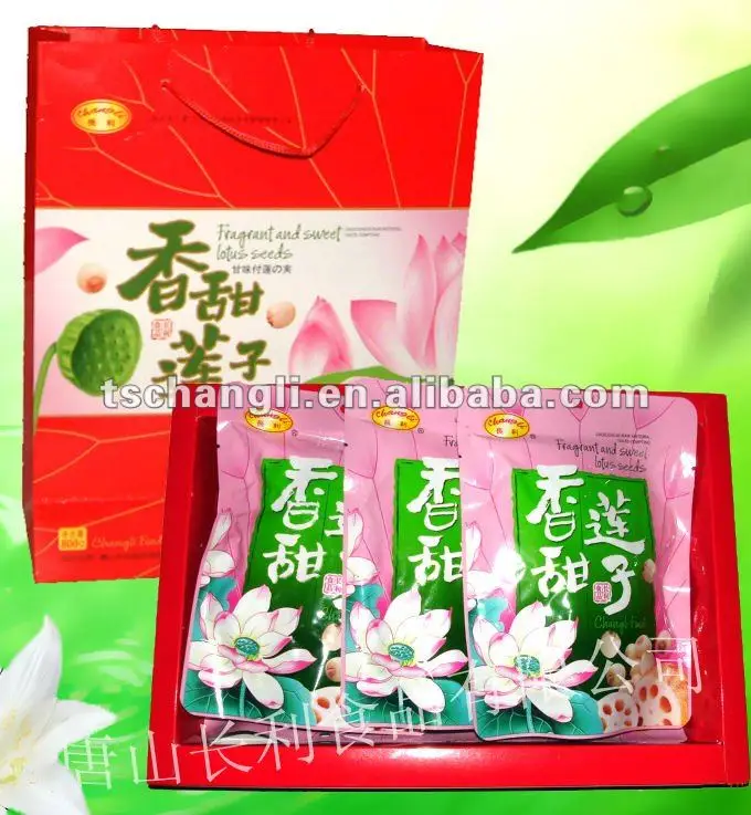 White Lotus Seeds Canned Food Natural Health Food Lotus Seeds