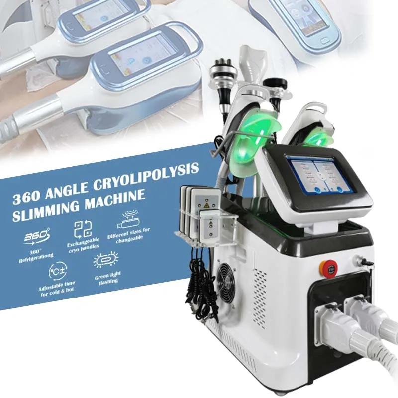 Newest Thermal Shock Lipolysis 360 Cryo Therapy Criolipolisis And Shockwave Body Sculpting Machine membranas de criolipolisis