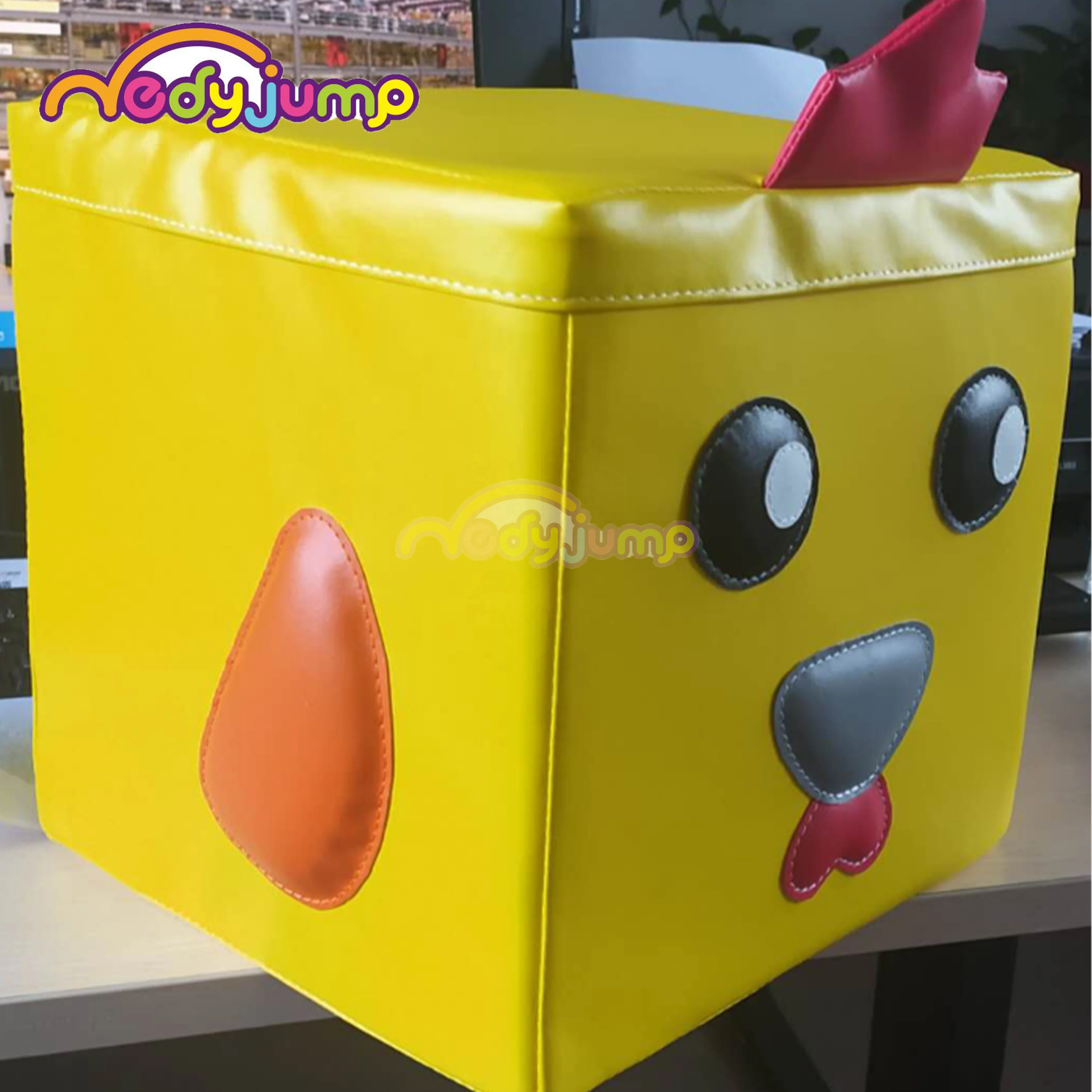 
Playing Area High Quality Children Playhouses Indoor kids slide soft play square chair toy 