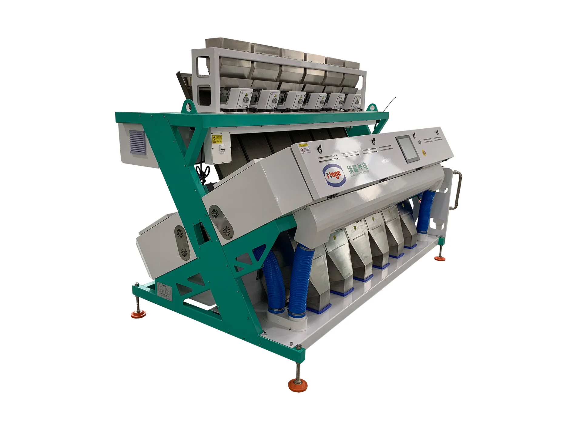 Newest software color sorter rice sorting machine