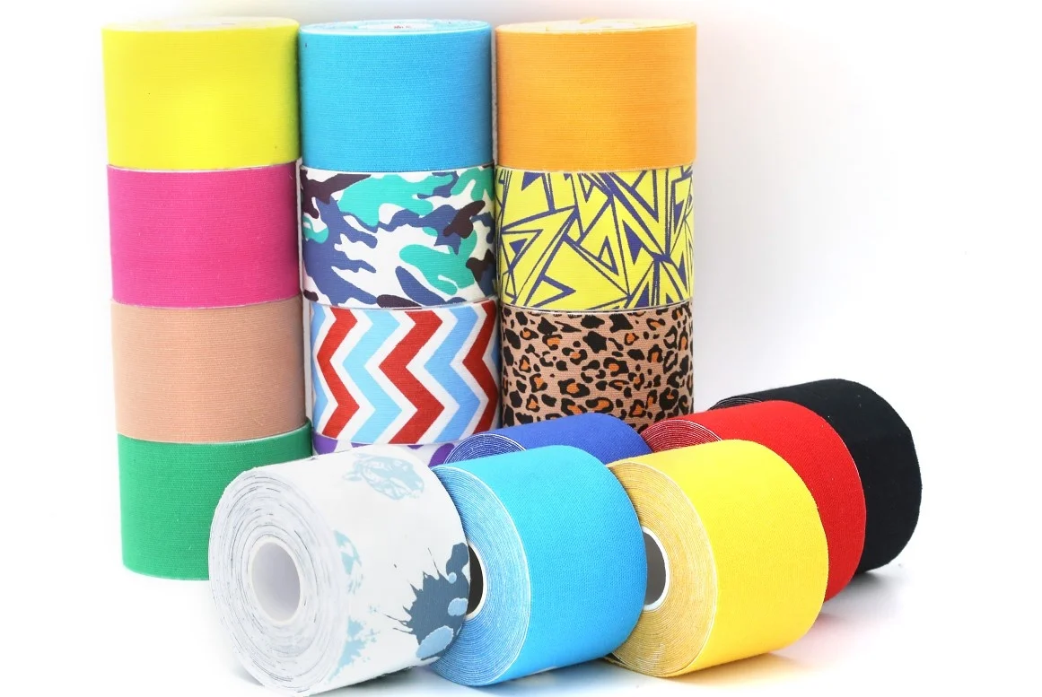 ISO CE Certificated Ultra-strong Hypoallergenic Breathable  Kinesiology tape Antheles tape Sports tape