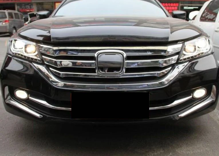 Сменные светодиодные фары для фар автомобиля Honda accord 2014 2015 2016 2017 модернизированные лучи комплект модификации