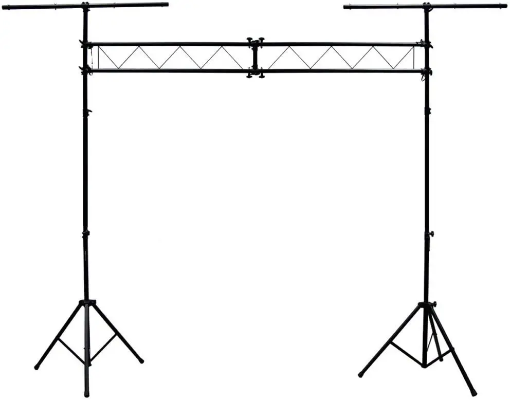 Pro Audio Mobile Dj Light Stand 2.7M Height Portable Tripod Stand With Truss