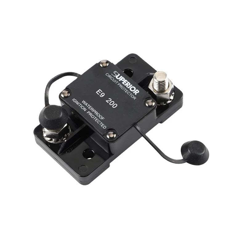 E91 200amp широкое поверхностное крепление IP67 автоматический сброс автомобиля dc