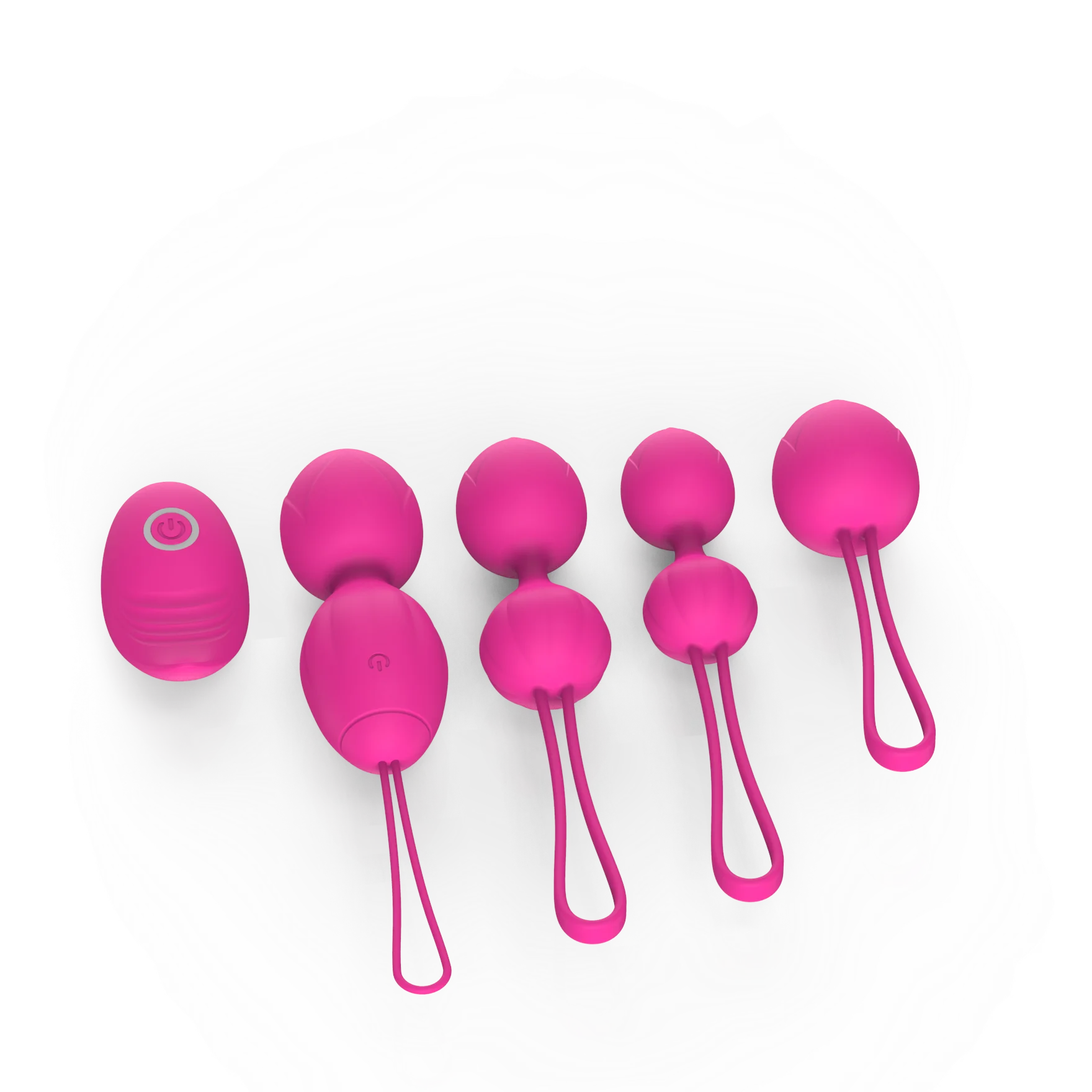 Kit Vagina Sex Toy Vaginal Dumbbell Manufacturer Portable Remote Control  Exercise Weights Pink Set Kegel Balls With Vibration