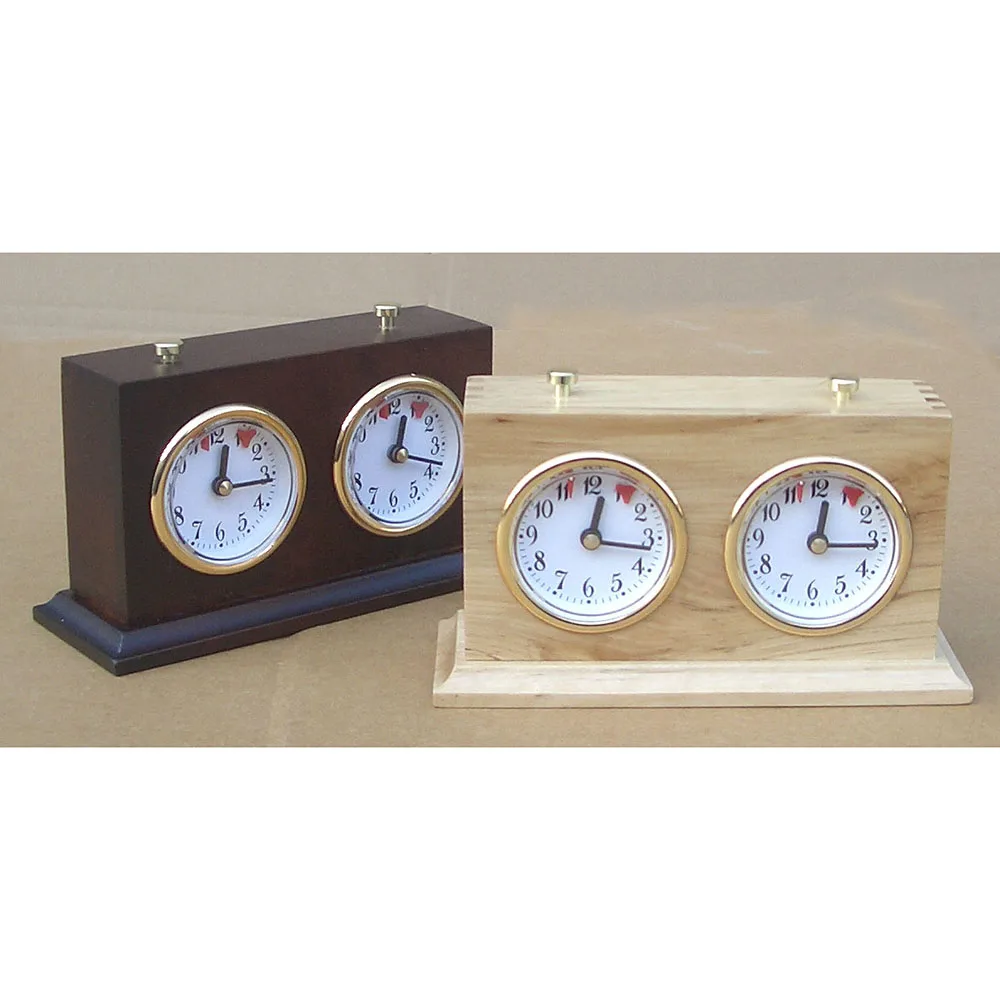 Club Special Analog wooden Chess Timer