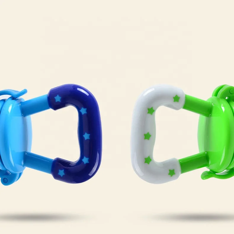 BPA-Free Soft Safe Silicone Pouches Silicone Baby Fresh Fruit Food Feeder Pacifier For Infant