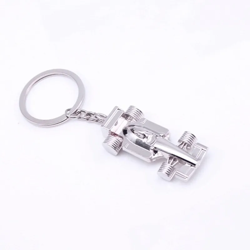 Hot Sale Custom Metal Car Keychain F1 Race Car Key Chain