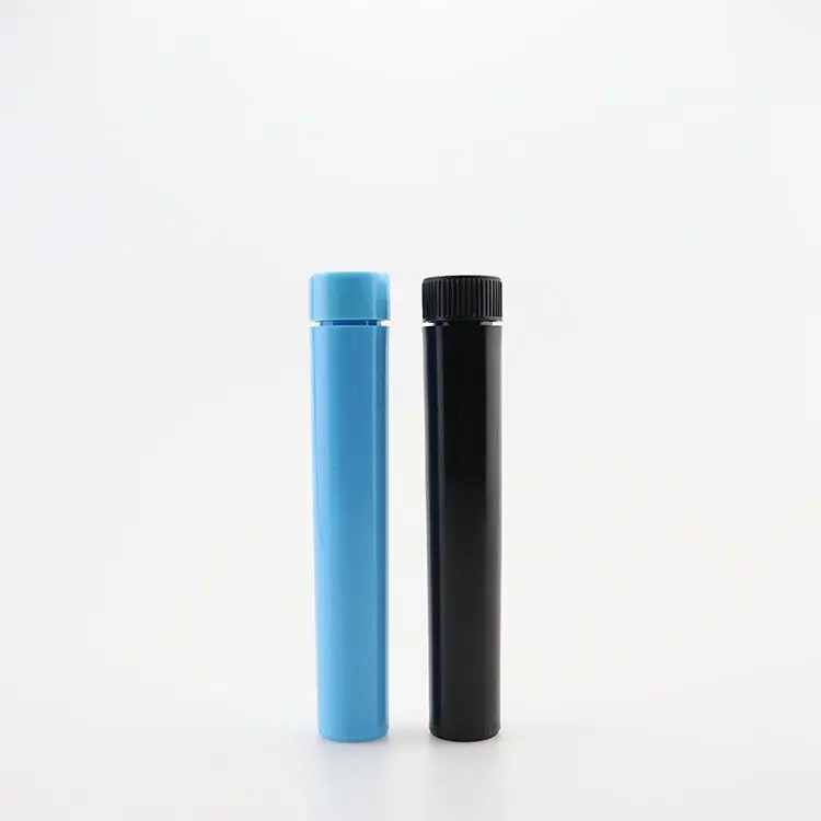 wholesale custom 85mm 105mm 116mm 130mm plastic pre roll tube cigar Tube with child Resistant