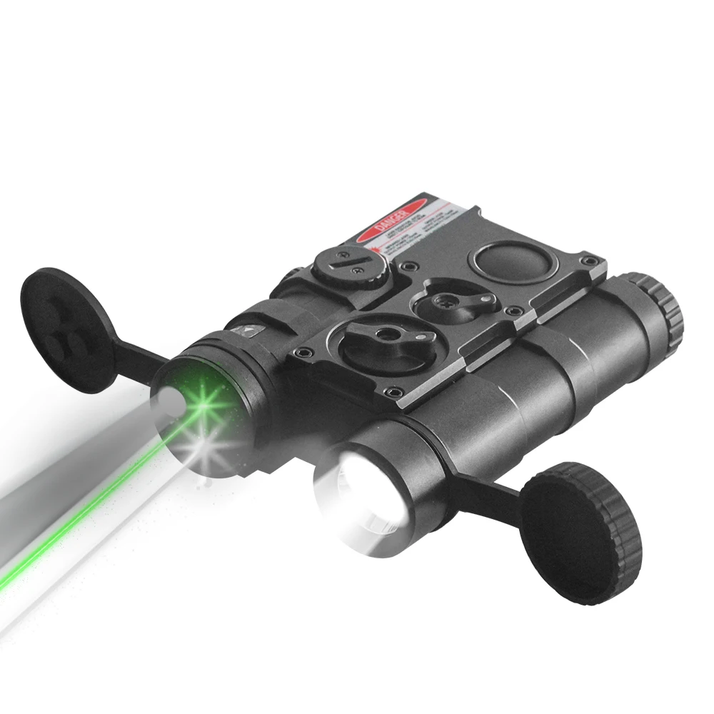 LASERSPEED LS-FL5 IP68 Waterproof Green Infrared IR Laser Sight IR Illuminator 500lm Flashlight Combo