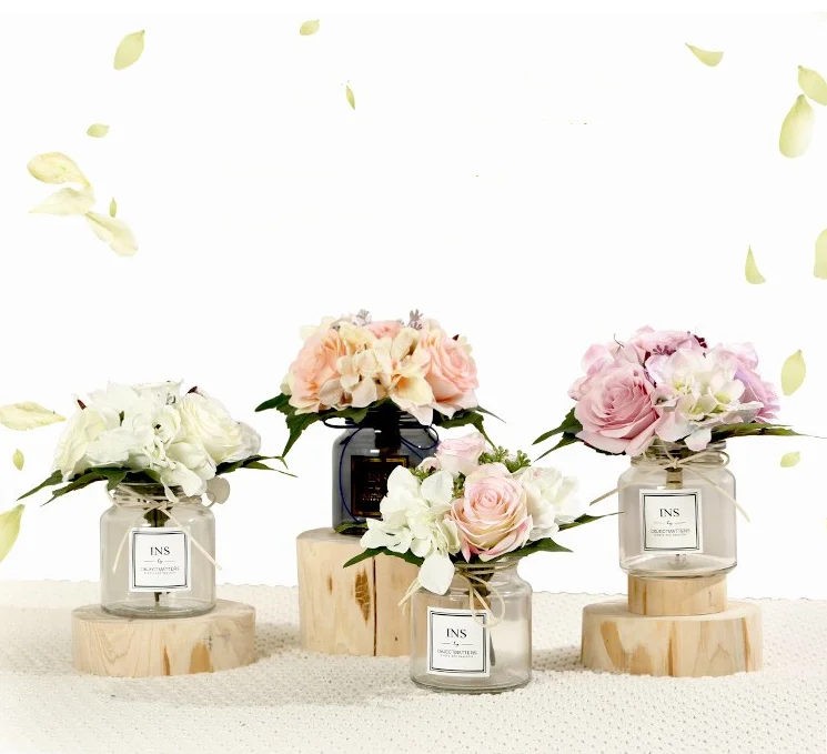 Hot sale luxury round wedding trumpet martini glass modern floor hydroponic ikebana vase gift home decoration