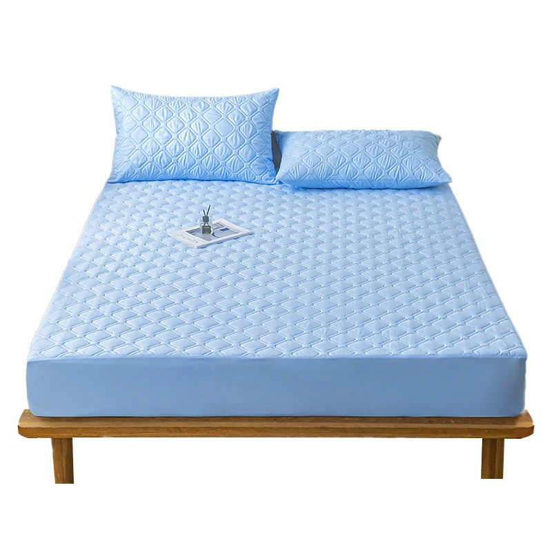 Матрас для односпальной кровати с эффектом памяти водонепроницаемый на молнии из сжатого полиэстера домашнего или гостиничного использования