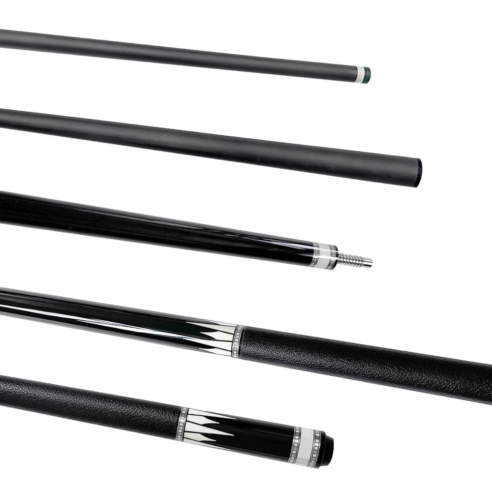 Professional Pool Cue 2/1 Joint Snooker Pool Cue Highly Accurate Graphite Carbon Fiber Pool Cue Sticks