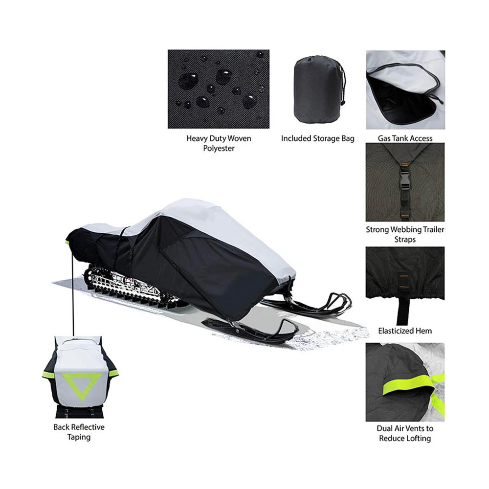 Heavy Duty 600D Polyester Canvas Trailerable Waterproof paddle boat cover Boat Cover outboard motor cover