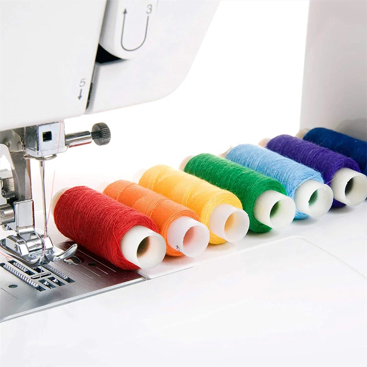 Wholesale 20/2 20/3 High Quality Cheap 100% Polyester Sewing Thread 10000yds Sewing Supplies