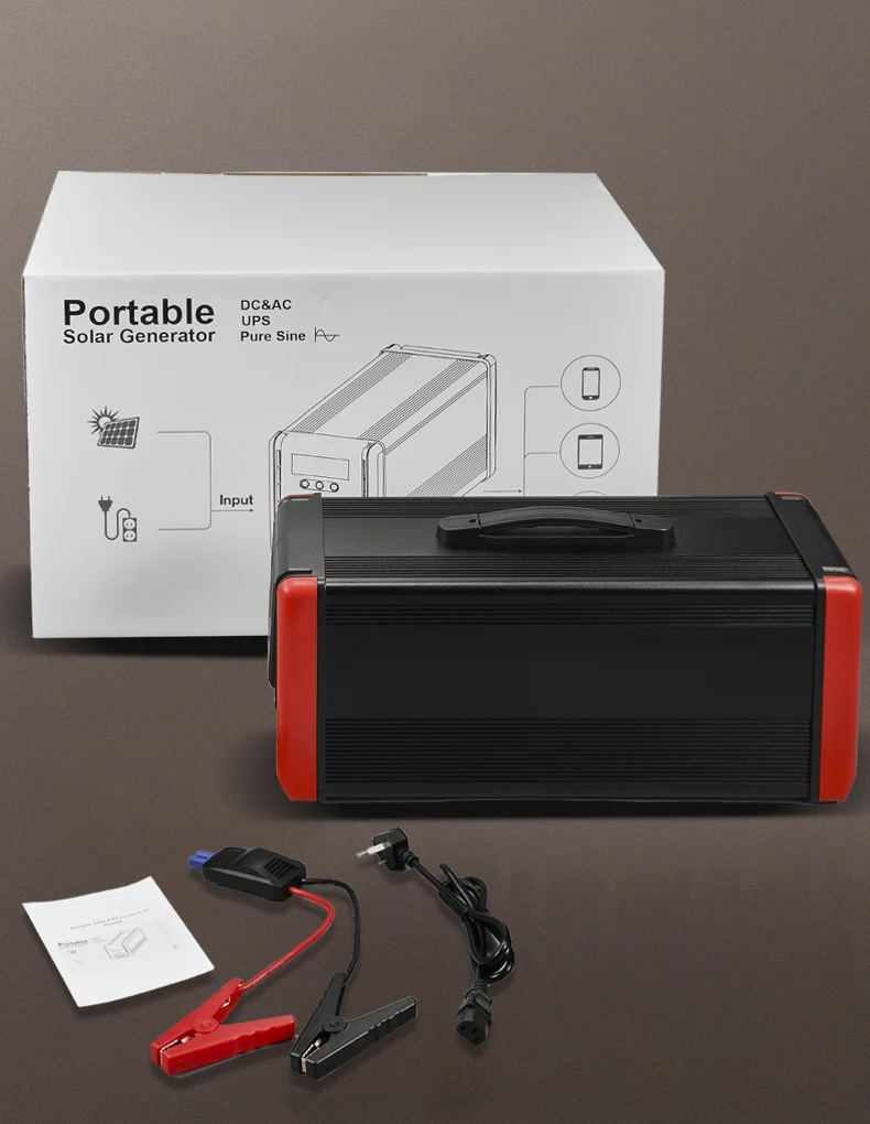 Заказной портативный солнечный генератор 3000 Вт 2000 1500 1000 500 электростанция для кемпинга