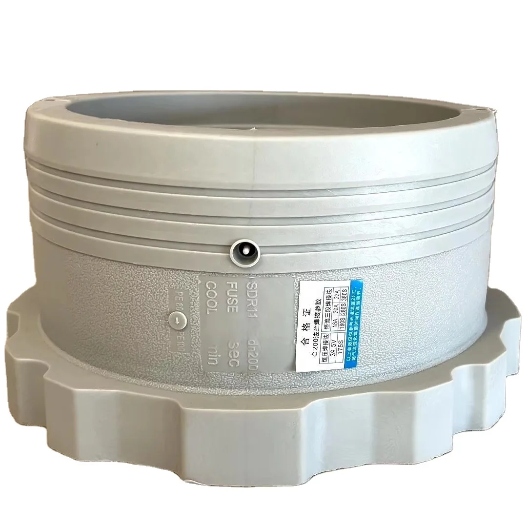 Фитинги для электрофузионных труб HDPE, 100 фланец, 200 мм, полиэтилен высокой плотности, стыковой фьюжн