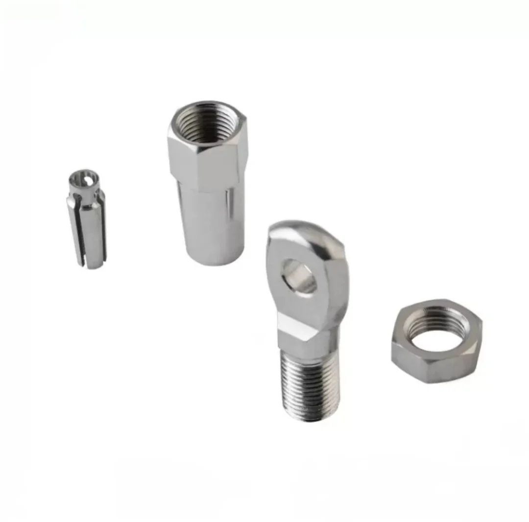T316 Stainless Steel M10 M12 Cable Railing Swageless Eye Terminal Tension End Fitting Cable Railing