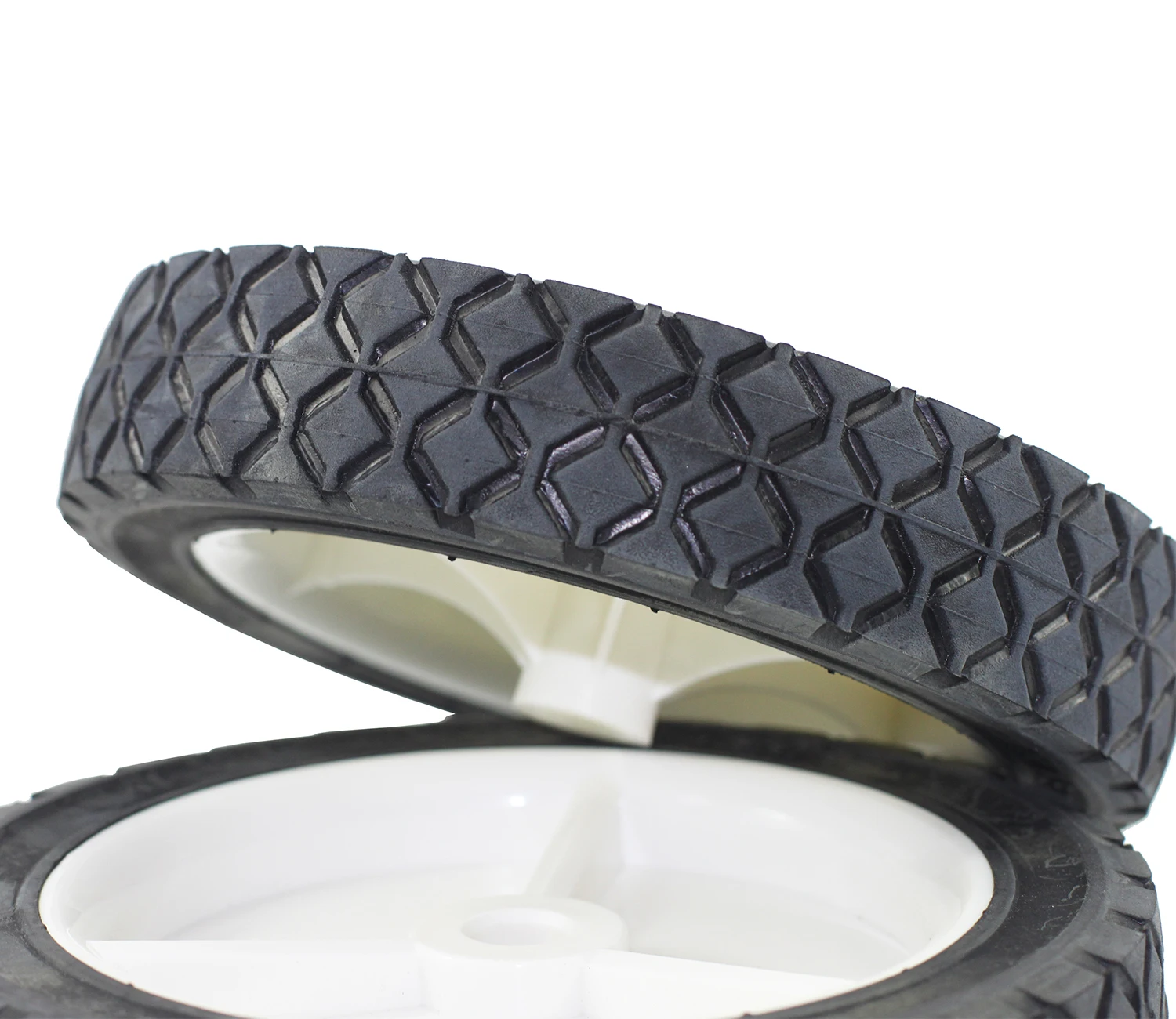 Antanker Lawn mower accessories  7in Semi Pneumatic Rubber wheel 9611 lawn mower garden Wheel