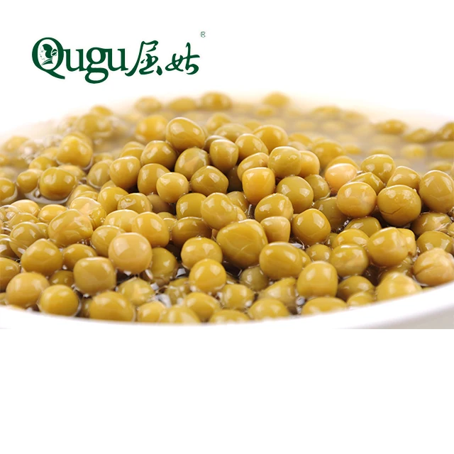 ready to eat Hot Sale Fried Sea Salt Green Peas Chinese Crispy canned Green Peas