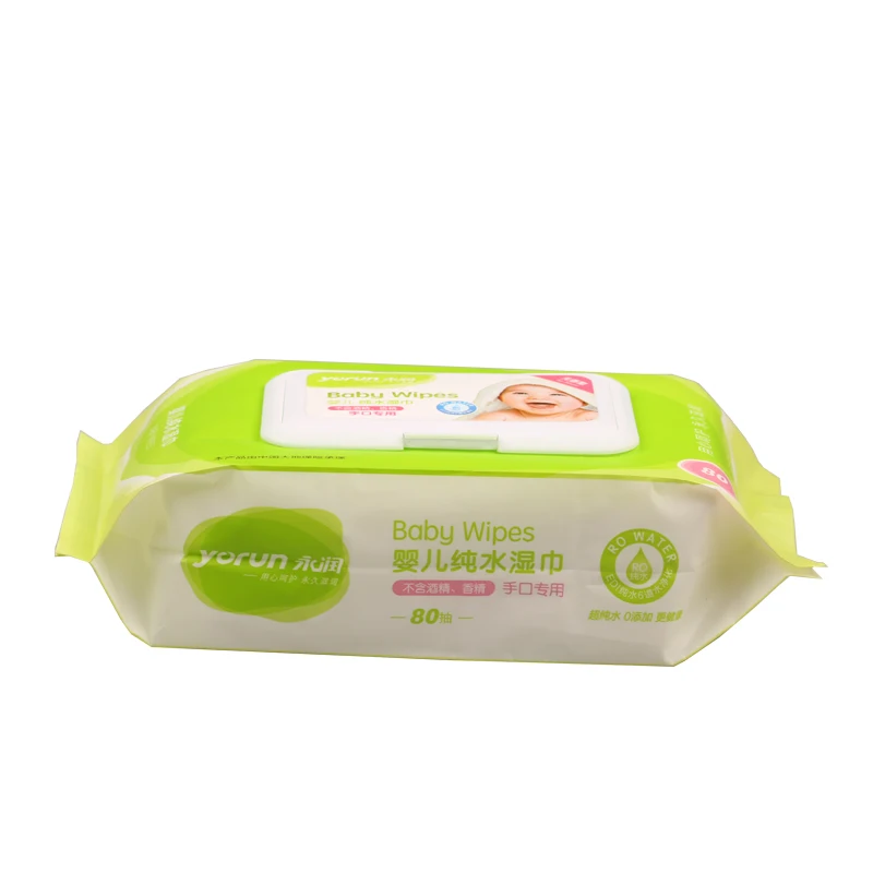 
Factory ODM supplier, baby hand and mouth wipe RO pure water non-woven wipes no alcohol no addition, can be customized 