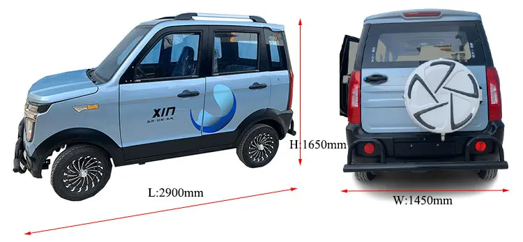 New Energy Vehicles SUV 5 seats and 4 wheel Electric Car With Cheap Price