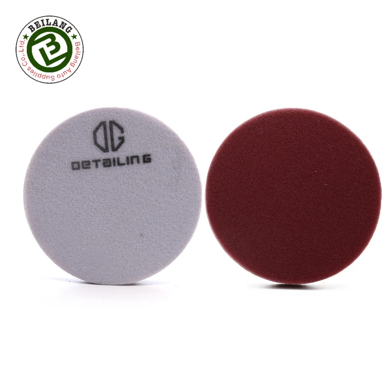 5 inch Hook and Loop German Sponge Buffing Pad Dual Action Polisher Polishing Foam Pad for Car Detailing