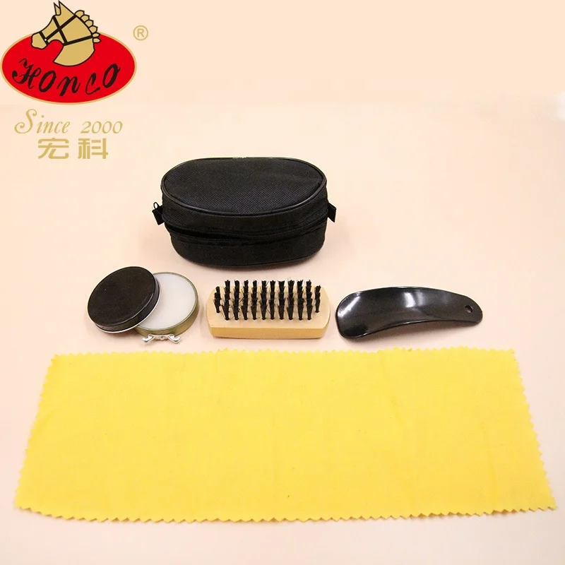 Honco Shoe Care Set Classic Shoe Polish Shoe Care Kit