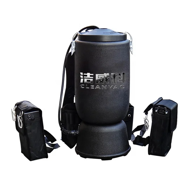 CLEANVAC Lithium Battery Powered & Cable Type Backpack Vacuum Cleaner