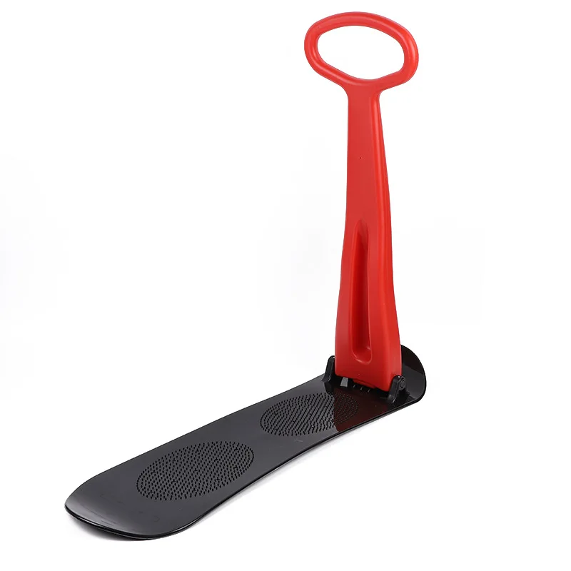 Outdoor Sport Thicken Kids Ski Adult Snow Sled Sledge Sleigh Grass Plastic Sand Slider Winter Luge Snowboard