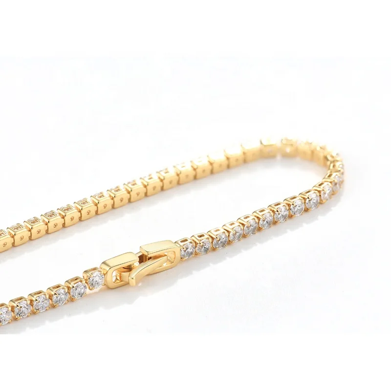 waterproof bracelets and bangles 925 silver plated jewelry fashion 18k gold tennis bracelet for men love cuff bracelet women
