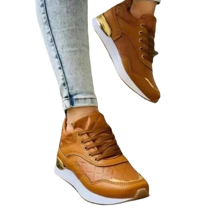 Hot selling comfortable women casual shoes fashion footwear sneakers