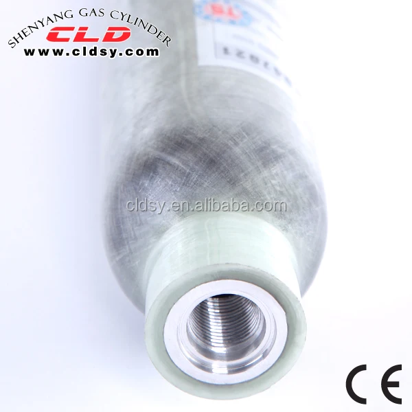 
30Mpa/300bar/4500Psi Type3 ce certificate paintball tank carbon fiber composite CO2 Air gun N2 gas cylinder 