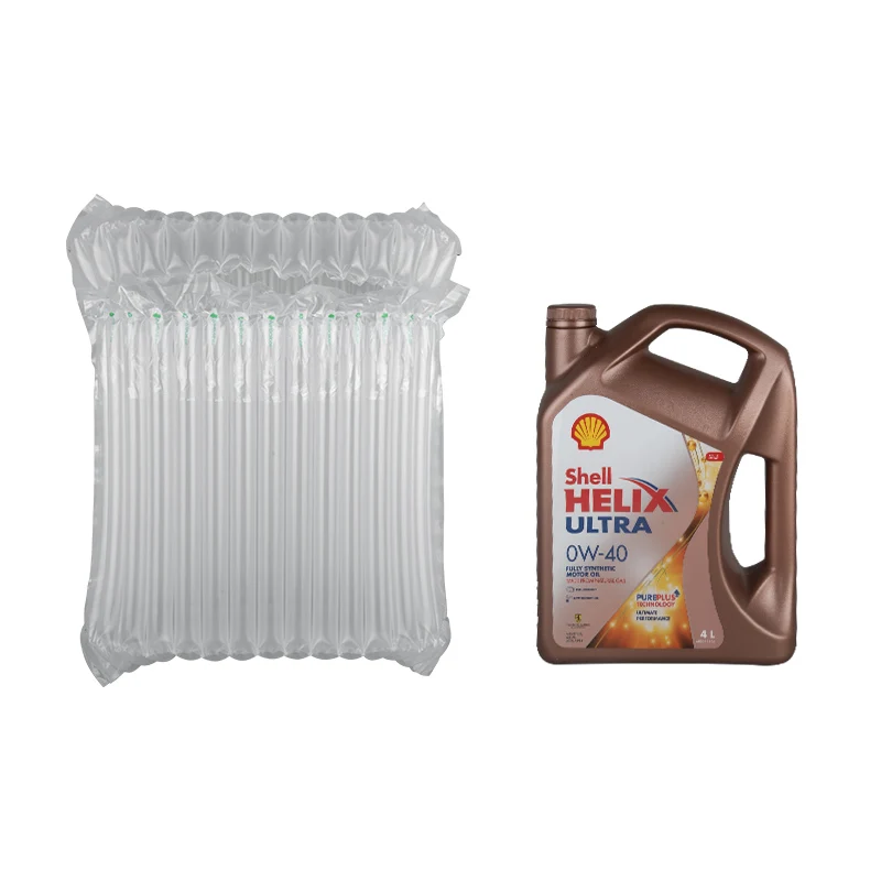 Free Sample plastic Bottle Protective Packaging Engine oil Bottle Air Column Bag