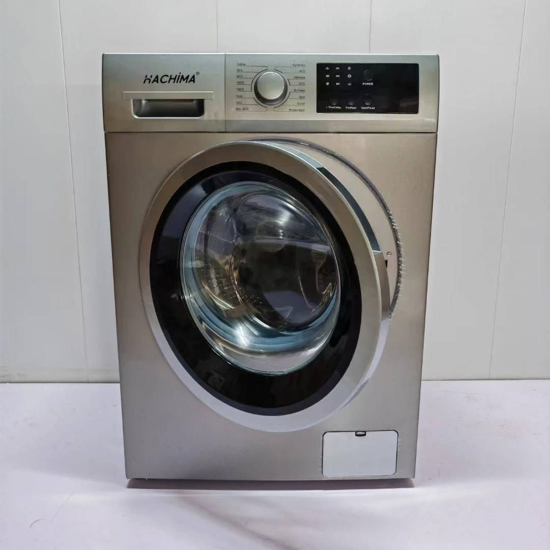 Hachima 10kg front-load washers Home Use Cloth Laundry Appliance Washing Machine high end quality 220V 50HZ/60HZ Standard Plug